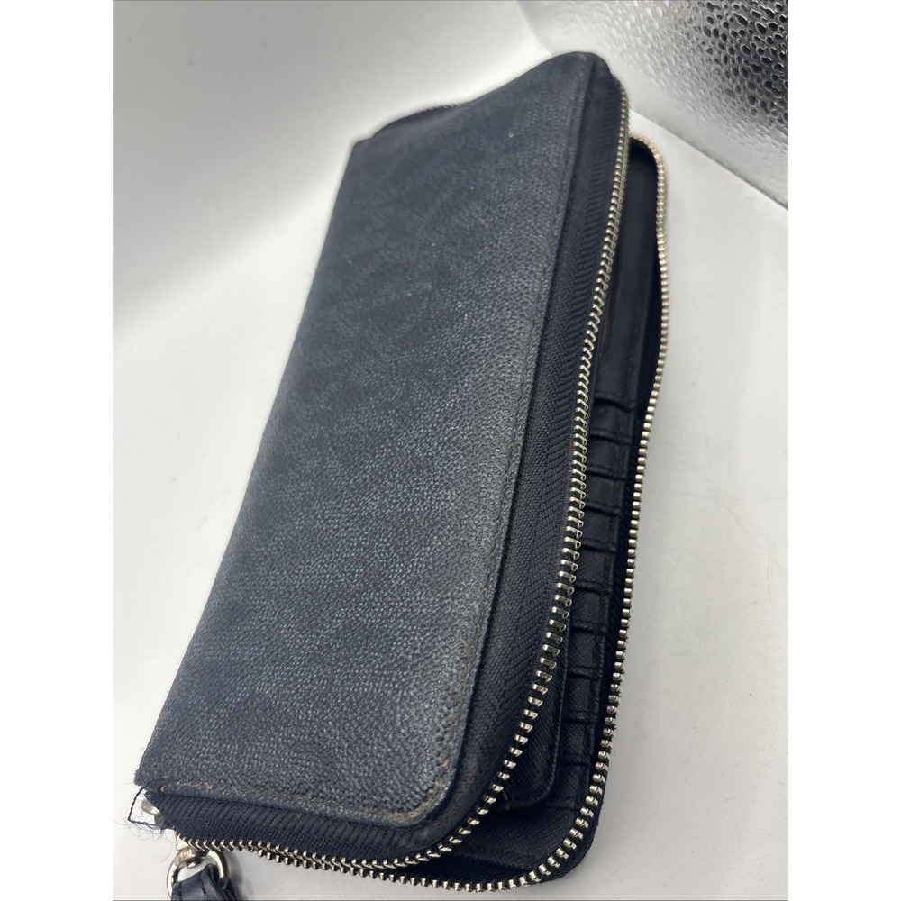 Michael Kors full zip leather wallet blue - Picture 10 of 12
